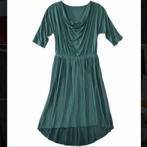 Mossimo Teal Cowl Neck Dress